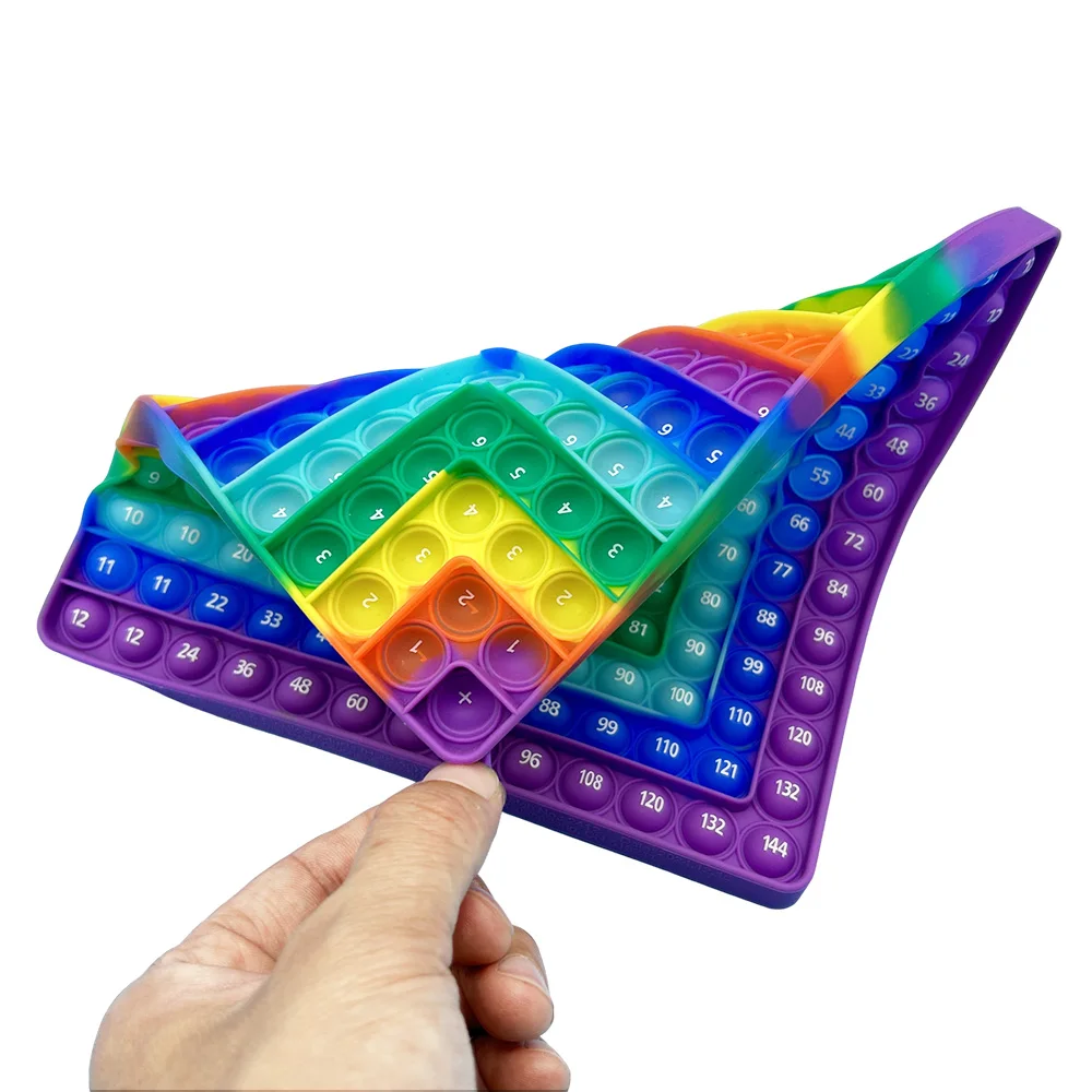 Educational Toys Math Toys Fidget Toys 12x12&12+12 Multiplication Addition Math Board Games Times Table Practice Teaching Gifts Class