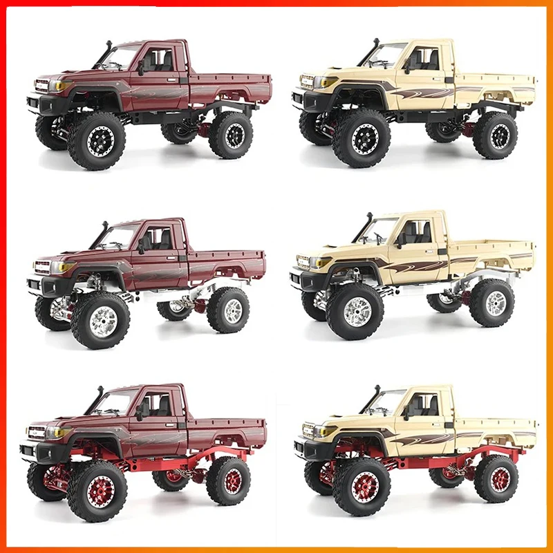 1:12 Rc Car Metal Upgrading Model Mn82 Retro Full-scale Simulation LC79 2.4g 4WD 280 Motor Remote Control RC Truck Model Car Toy 6