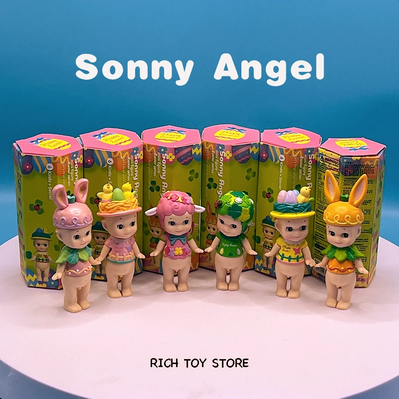 6PcssetSonnyAngelEasterseriesSurpriseBlindBoxesCollectionMiniFigureMysteryBox