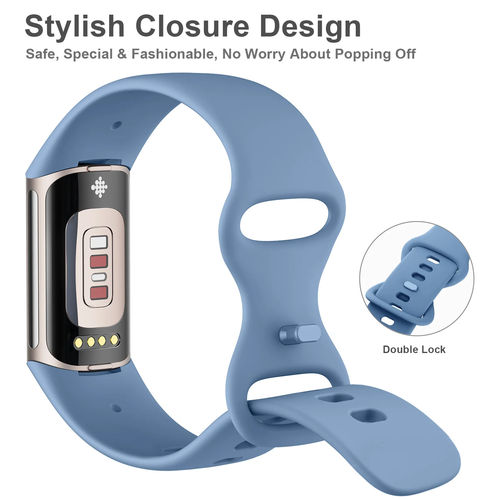 Premium Soft TPU Watch Strap - Stylish Replacement Bracelet