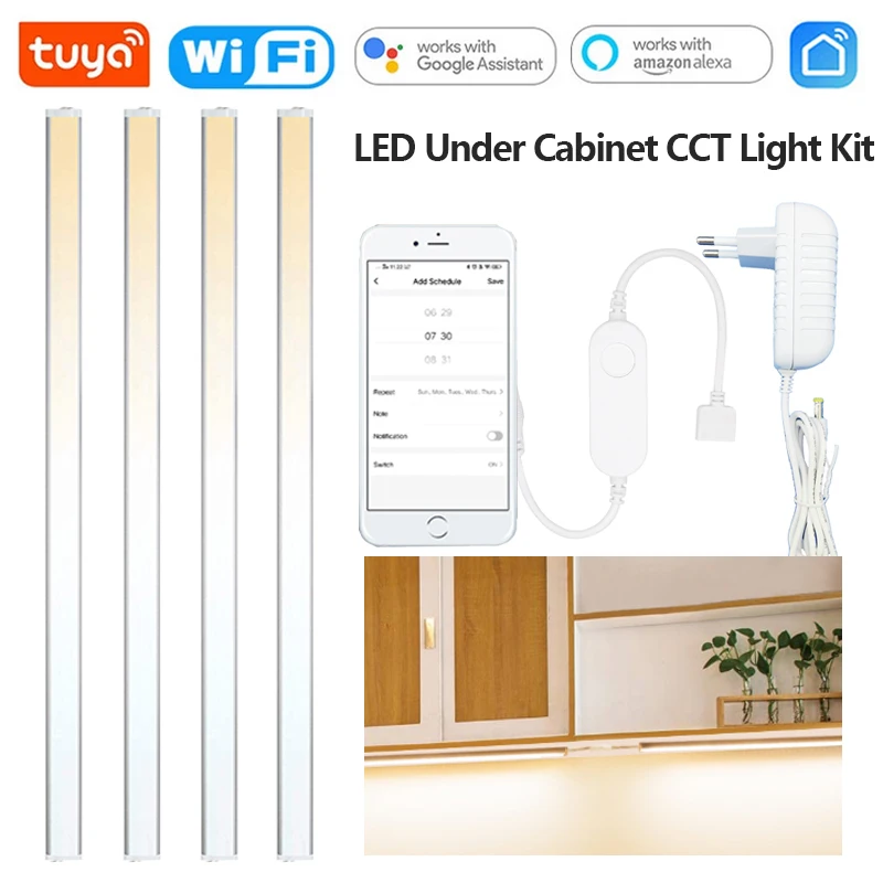 Wifi Tuya App Control Cct Double White Led Under Lighting