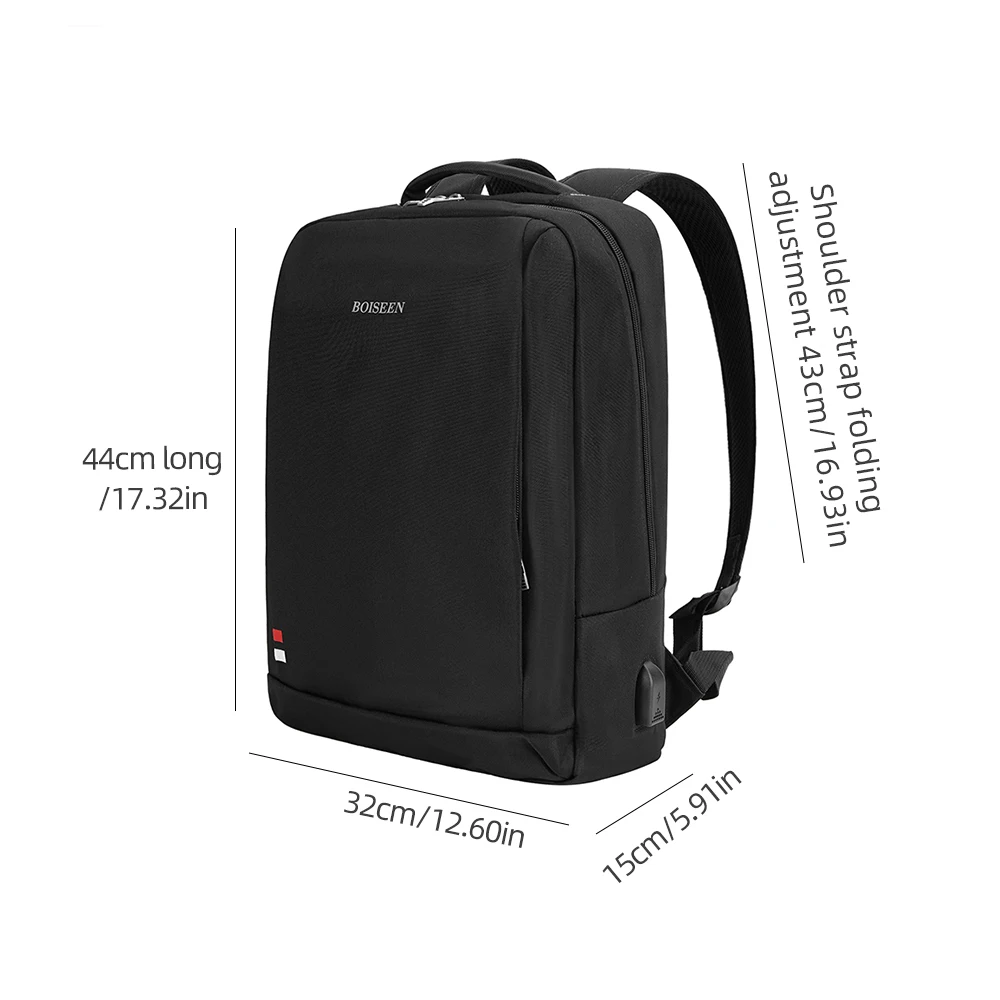 1Pcs Men's Large-Capacity Backpack, Laptop Business Backpack, Wear-Resistant and Durable Travel Backpack