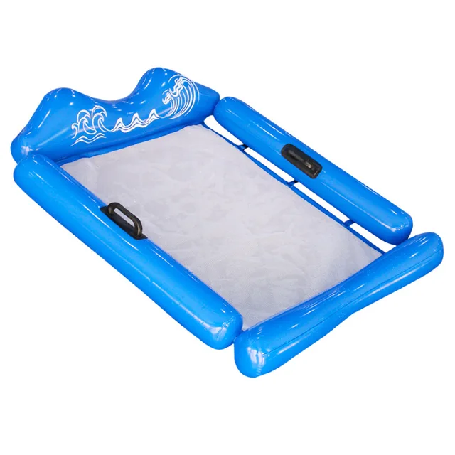 Children's Swimming Pool Water Floating Row Summer Outdoor Water Play Game Toy Hammock Inflatable Floating Bed Deck Chair 6