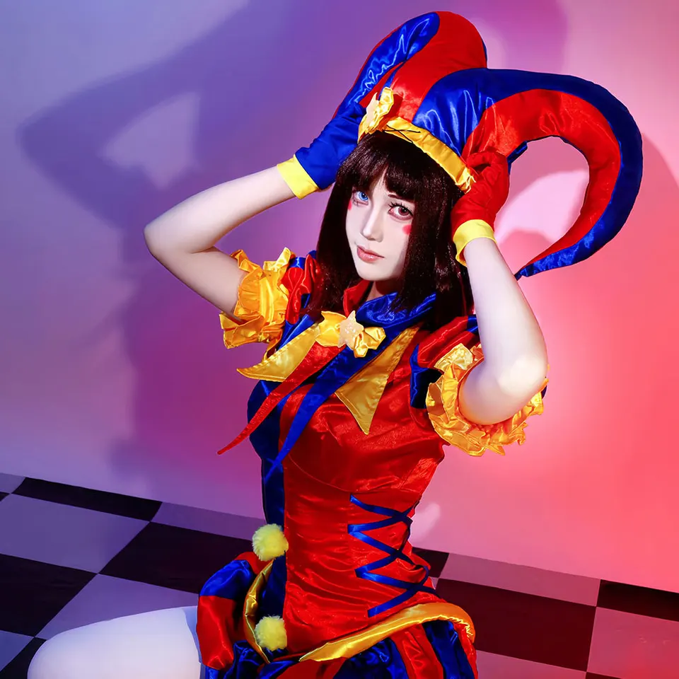 Halloween Dameskostuum Clowntje Jester