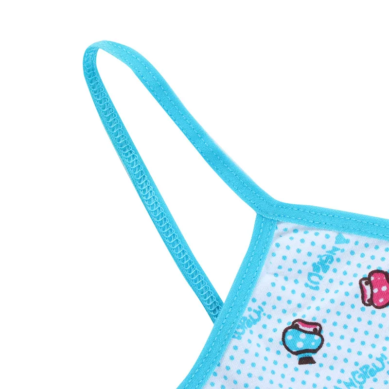 3pcs Hot Purbery Girls Vest Bras Cute Cartoon Teenage Young Children's Seamless Underwear Tube Tops Students Sports Training Bra training bra sports bra seamless bra seamless underwear vest