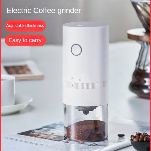 1 PC Household Small Appliances Electric Coffee Bean Grinder Small Coffee  Portable Coffee Machine Automatic Coffee Bean Grinder - AliExpress