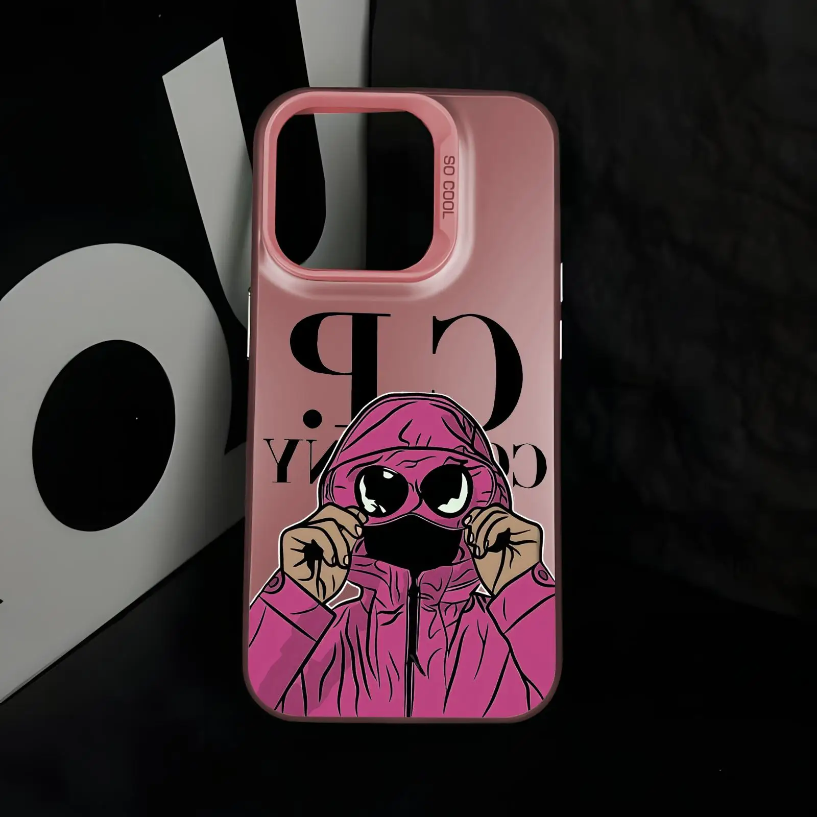 Senior Cool Silver IMD Luxury Shockproof Phone Case