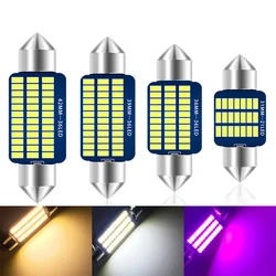 2pcs led lamp Festoon 31mm 36mm 39mm 41/42mm canbus led car interior light Reading light Interior lighting Dome light Trunk lamp