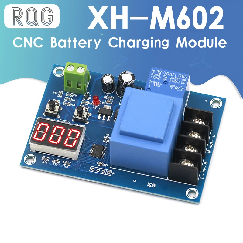 Новый XH-M602 цифровой контроль батареи Литиевый зарядки аккумулятора модуль