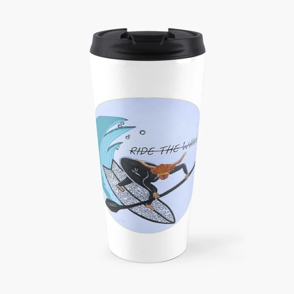 

cow surfing Charlie Travel Coffee Mug Coffee Good Teaware Coffee Cup Set