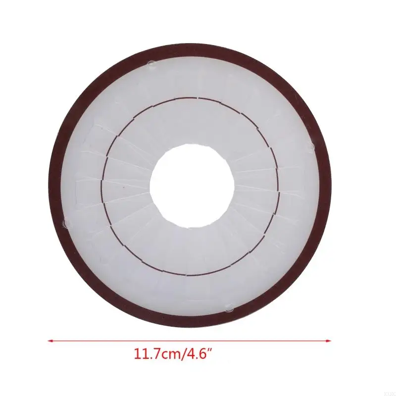 KXRC DIY Rosette Brooch Handmade Ribbon Flower Making Tool Badge Button Ornament Rose Maker Patchwork Accessory