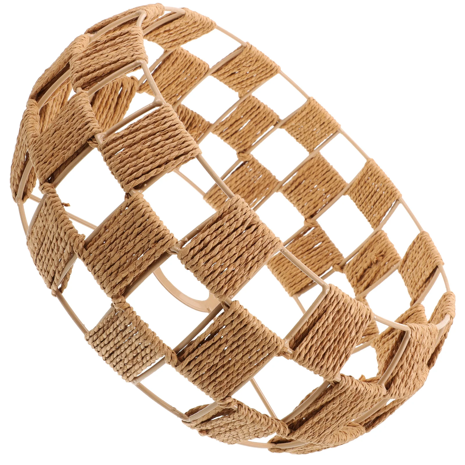 

Pastoral Lampshade Weaving Ceiling Fan Light Covers Lampshades Small Country Style