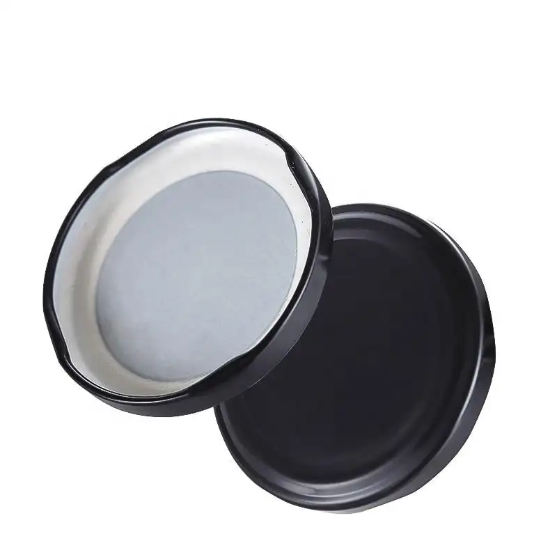 Factory Produced Tin Cap Lid for Glass Jars and Bottles Family Size Various Color 12pcs-Kit