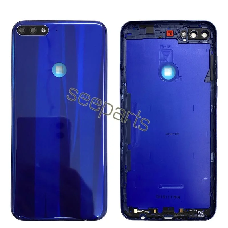 New Cover For Huawei Y7 2018 Back Battery Cover Housing Case Y7
