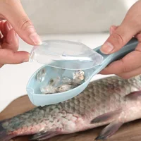 Grattoir à écailles de poisson pour enlever rapidement la peau du poisson, brosse, râpe, nettoyant, outil de cuisine, éplucheur, aide, comparateur, gadgets, 1 pièce 5