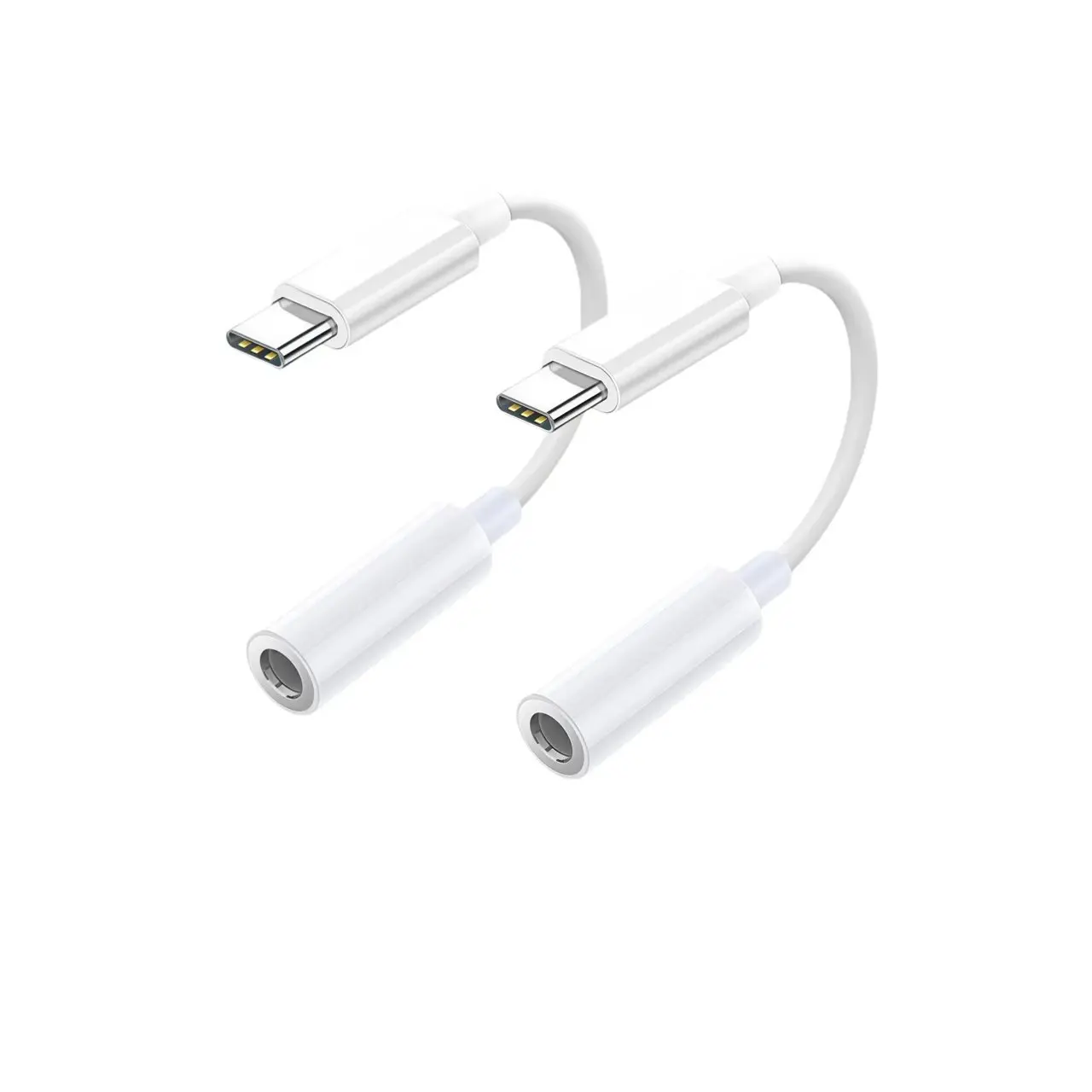Universal Type-C to 3.5mm Audio Adapter - Premium USB-C to Headphone Aux Cable