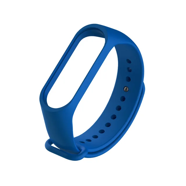 Strap for Xiaomi Mi Band 6 5 4 3 Sport Bracelet watch Silicone wrist strap For xiaomi mi band 3 4 5 bracelet Miband 4 3 5 Strap Royal blue