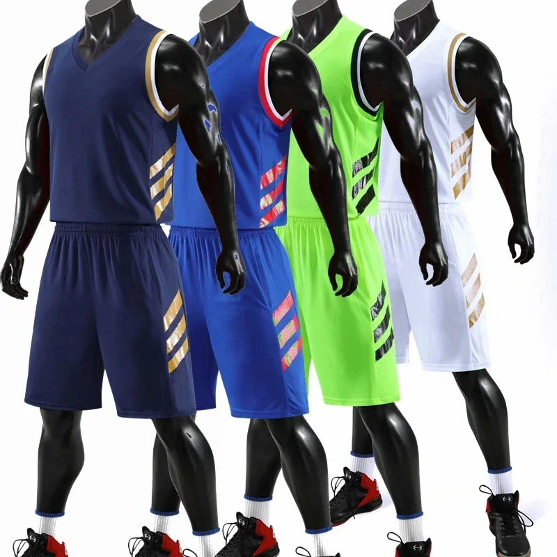 

Men women throwback basketball training jersey set blank college tracksuits breathable basketball jerseys uniforms customized