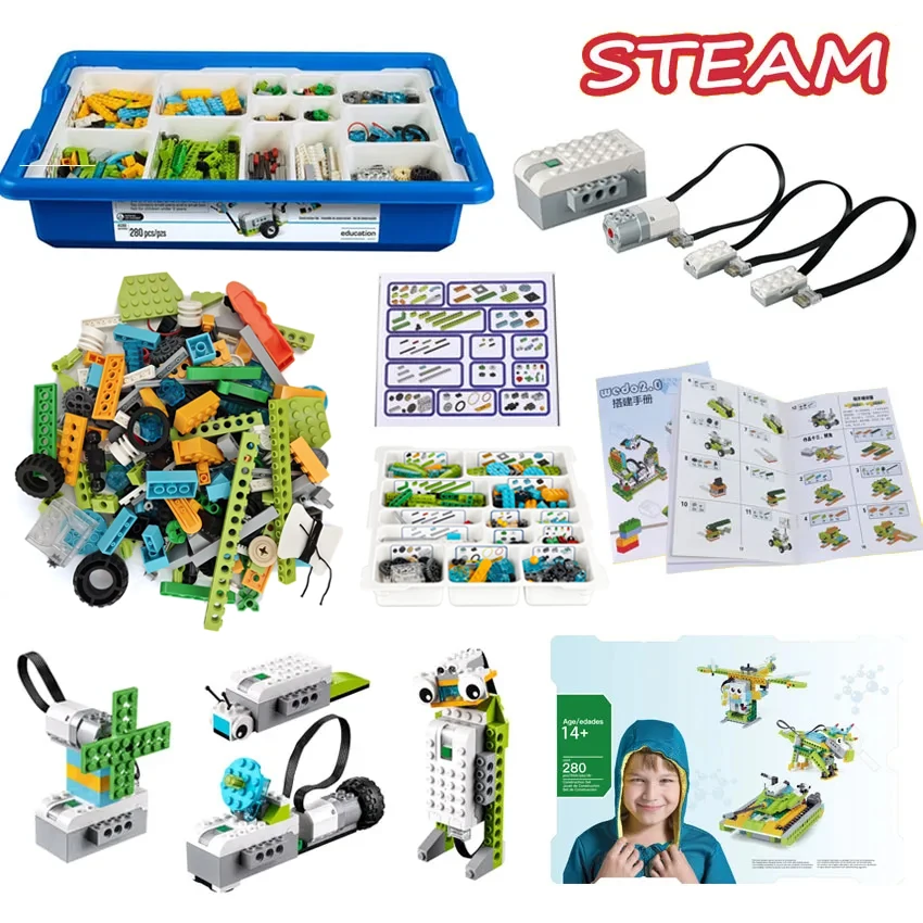 NEW-280PCS-Parts-WeDo-2-0-Robotics-Construction-Core-Set-Building ...