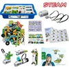 NEW 280PCS Parts WeDo 2.0 Robotics Construction Core Set Building Blocks Compatible with 45300 Scratch 3.0 Educational DIY Toys 1