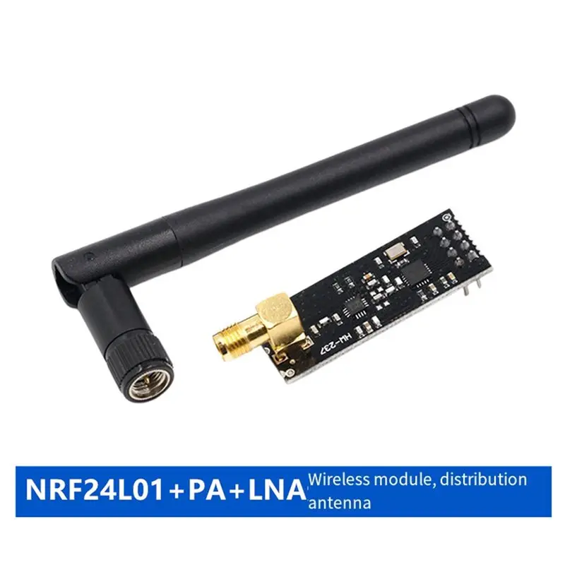 A92Z 무선 트랜시버 모듈 10개(안테나 포함) NRF24L01+ PA+ LNA 1..