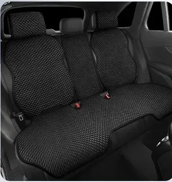 thumbnail image 1 of Funda universal para asiento de coche, para las cuatro estaciones, de seda fría, transpirable, para proteger los asientos del coche, accesorios para coche, 1 of 5