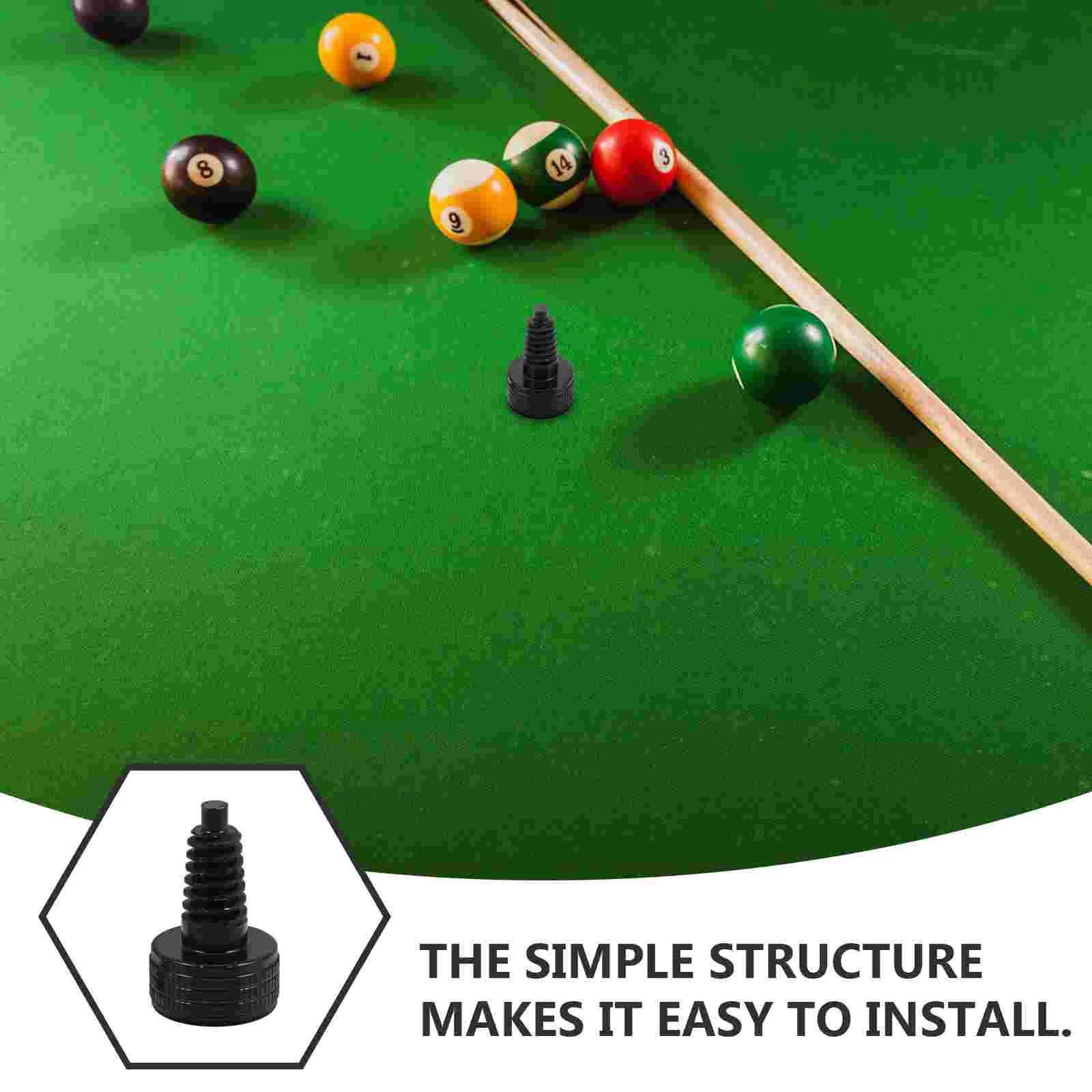 Metal Counterweight Screws For Tail Cover Easy Installation Billiard Enthusiasts Snooker Balls Accessories Equipment Repair