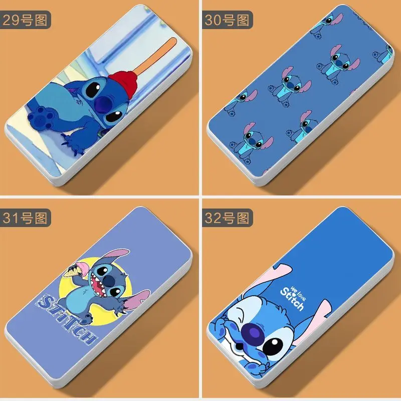Kawaii Disney Stitch Glasses Case Cartoon New Portable Anti-Pressure and Anti-Fall Myopia Eye Box Sunglasses Storage Box