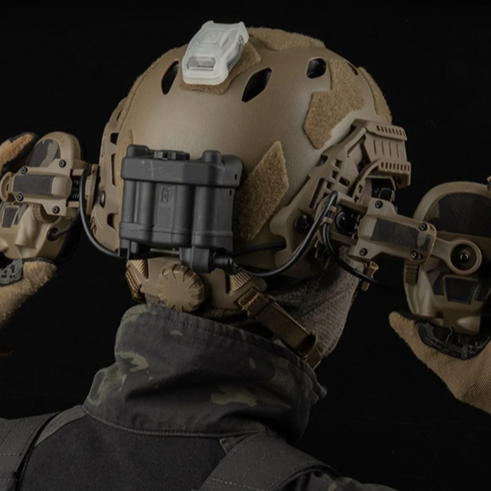 Camo Tactical Headset Sticker - Camouflage Earmuff Protection for Hunting, Shooting, and Airsoft
