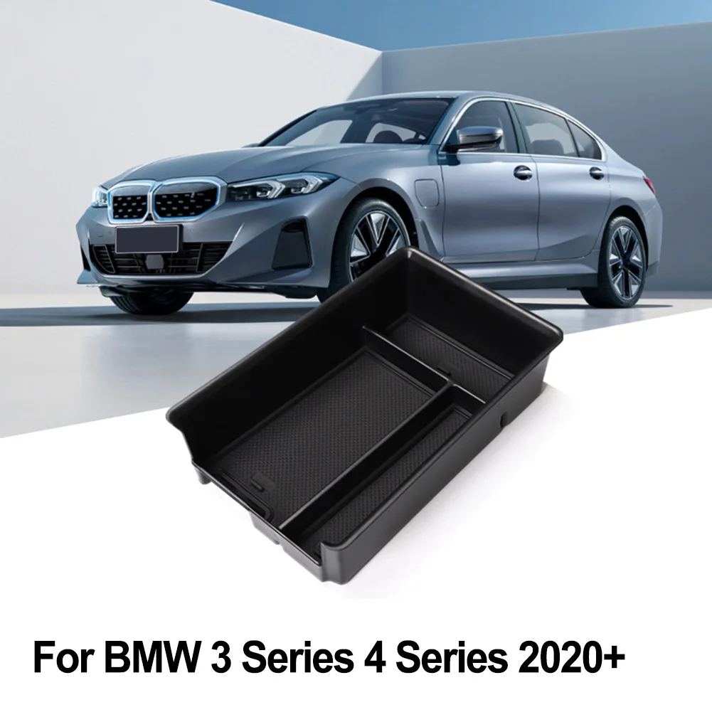 

For BMW 3 Series G20 G21 2019-2023 Center Console Organizer Tray Central Armrest Storage Box For 4 Series G22 G23 2021 2022 2023