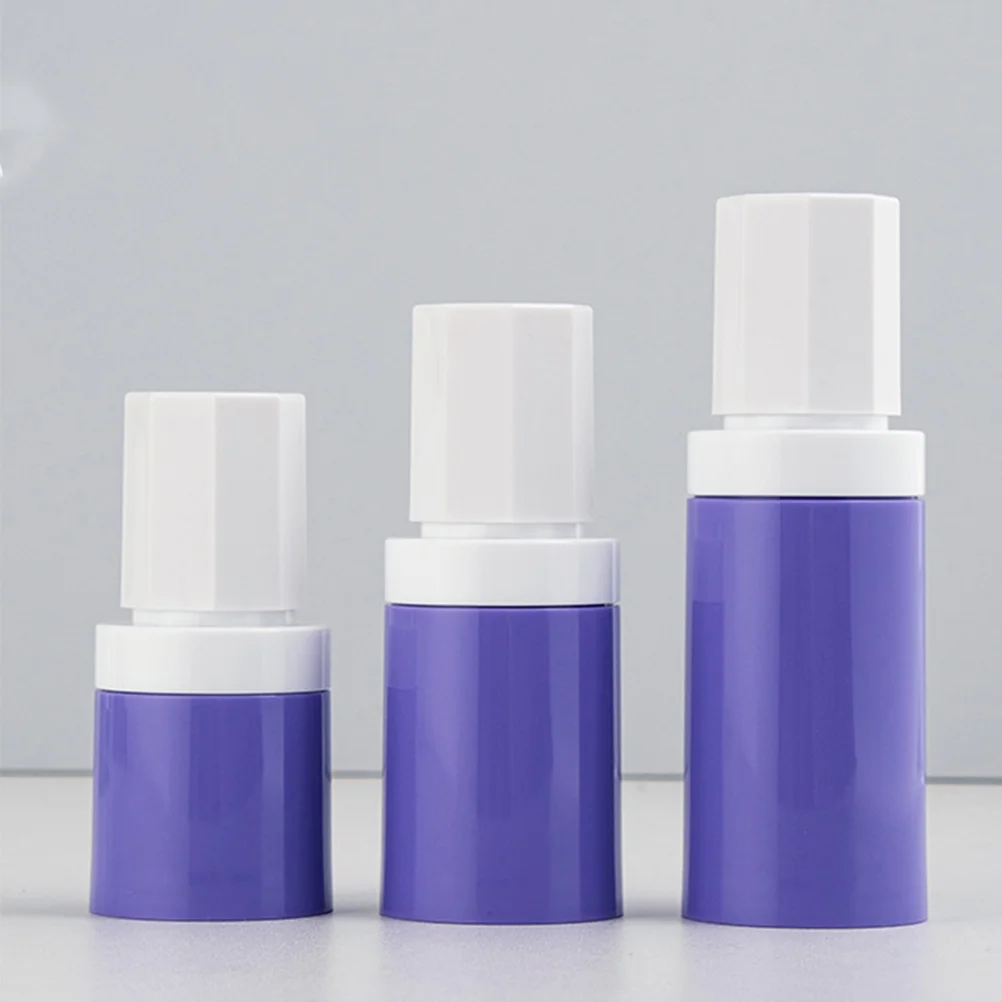 

4 Pcs Vacuum Lotion Bottle Empty Airless Makeup Bottles Container Sun Protection Travel Pp Portable