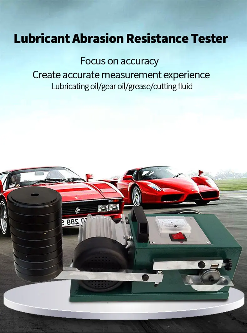 Lubricating Oil Wear Abrasion Tester Lubricant Abrasive Testing Equipment