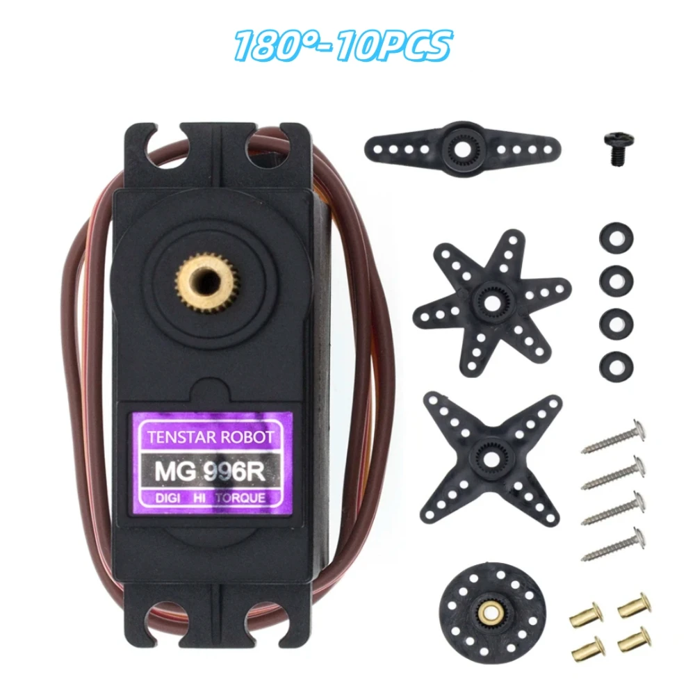 High-Torque 180°/360° Metal Gear Servo