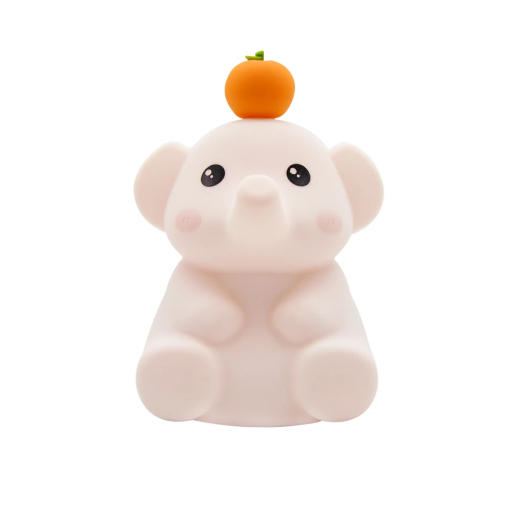 Capybara Silikon Gece Lambası Sevimli Panda Şarj Edilebilir Ayarlanabilir Parlaklık Zamanlama Şarj Edilebilir Uyku Gece Lambası Çocuk Odası Için