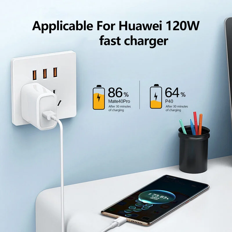 120W 10A USB Type C Cable Super Fast Cables for Huawei Xiaomi Poco HUAWEI Quick Fast Charging USB-C Charger Cable Data Cord, charging cable,usb cable,usb charging cable