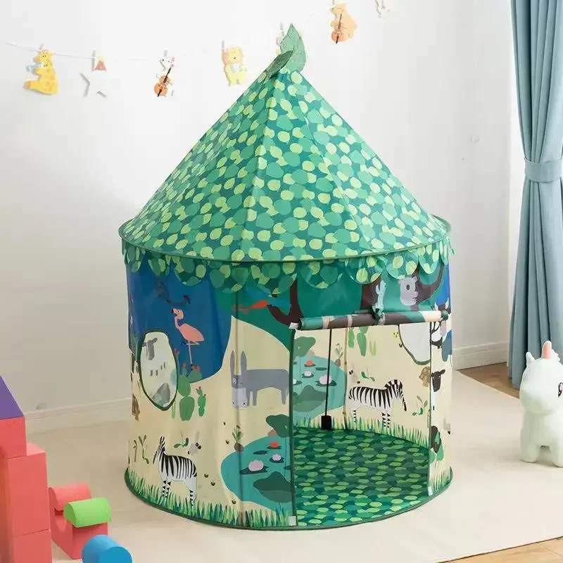 Tenda Gioco Bambini Pop Up 115x93cm Con Borsa - Piscina Palle Pieghevole Interni/Esterni (Rosa) - Foto 12