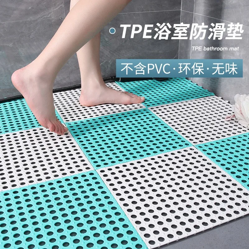 Bathroom Floor Mats Bathroom Anti-Slip Mats Full Toilet Washroom Shower  Room Water Trap Foot Mat Bathroom Accessories Set - AliExpress