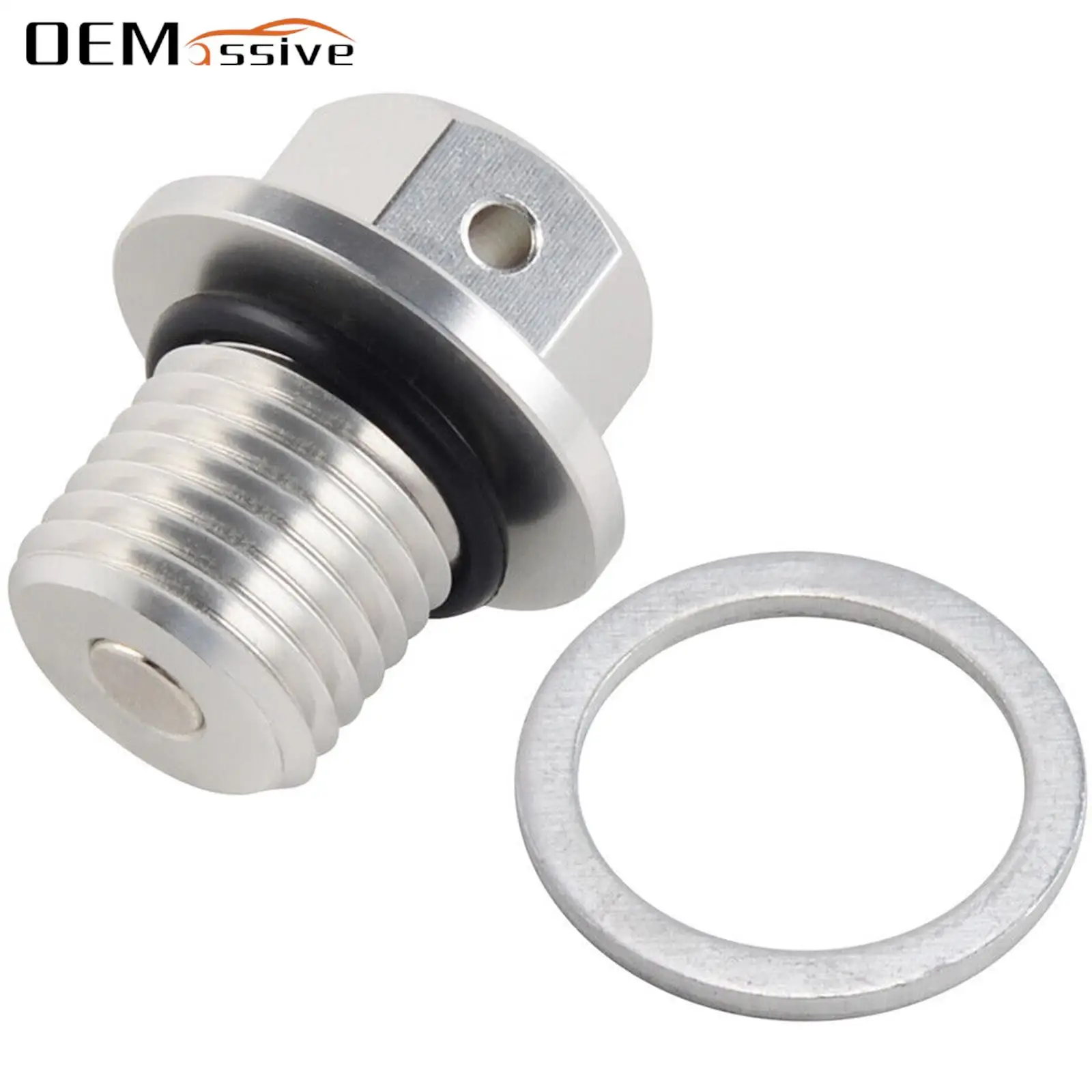 M14X1.5 Engine Oil Pan Drain Bolt Plug oil drain plug gasket oil drain plug seal washer For Honda Acura Accord CR-V Civic Odyssey YAMAHA FZ-09/FJ-09 MT-09/TRACER 14-17 Car Parts
