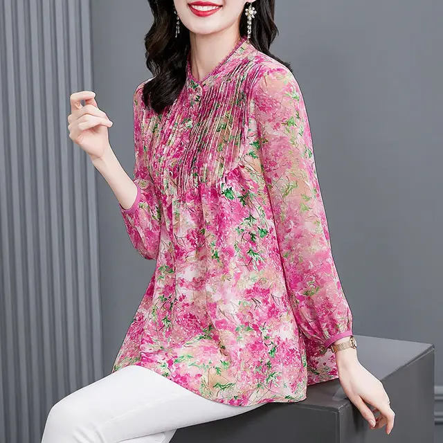 blouse kain chiffon