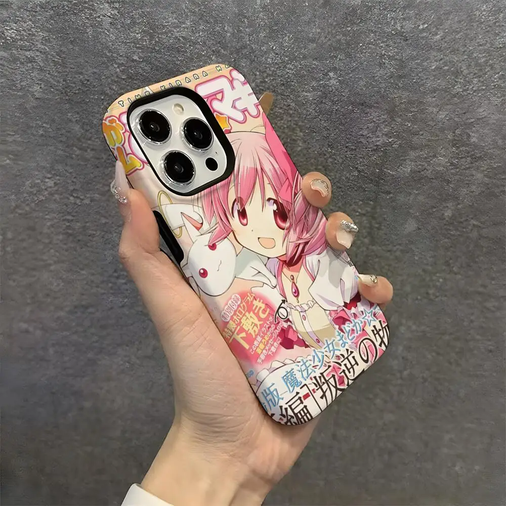 マギ 魔法少女まどか☆マギカ スマホケース ハードPC iPhone 16 Pro