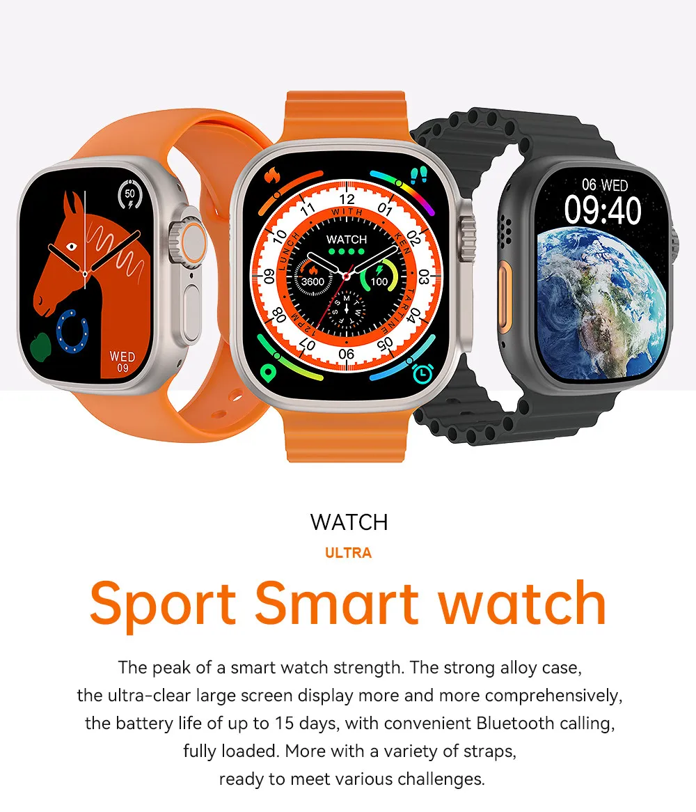  ȭ GPS IWO ø 8 SmartWatch 2020 Ʈ ġ Ʈ W68 + ÷ Ʈ 49mm W68 Ʈ  ƽ