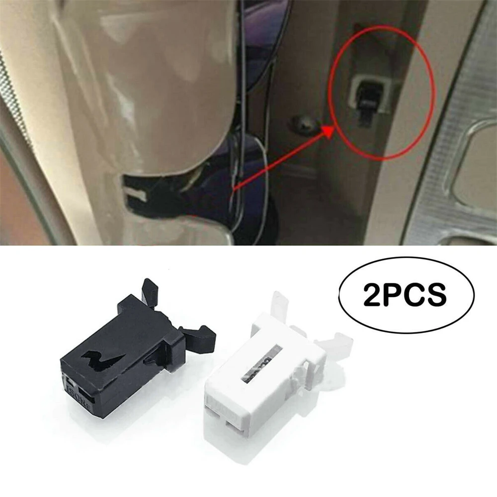 Pièces de rechange pour console aérienne, loquet, accessoires ABS, auto, flambant neuf, support de lunettes de soleil de voiture, maison, 2 pièces