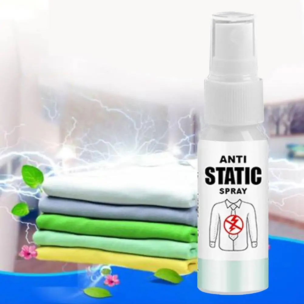 100Ml Anti Static Spray Reduces Static Elecricity On Clothes Anti-Static  Spray For Furniture Laundry Car Wardrobe