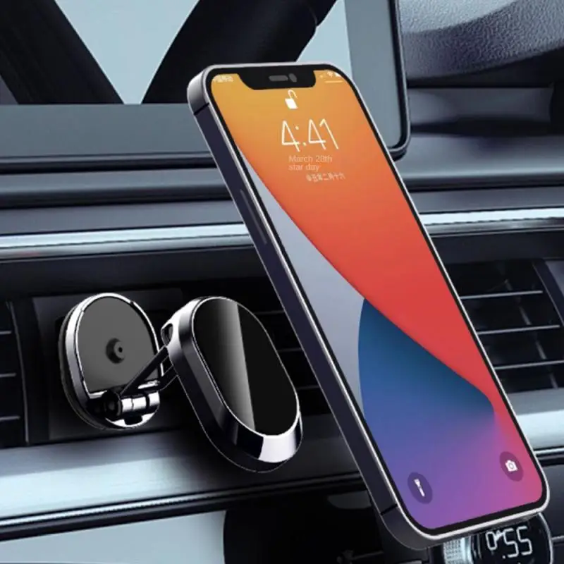

Magnetic Car Phone Holder Stand 360 Degree Mobile Cell Air Vent Magnet Mount GPS Holder Support For IPhone Xiaomi Samsung Huawei