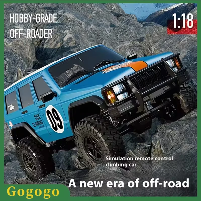 Nuova Auto Fuoristrada Telecomandata in Scala 1:18 con Fari Collegati, Proporzioni Complete, 2.4G, 4WD, Modello di Pickup, Giocattolo Regalo - immagine 2
