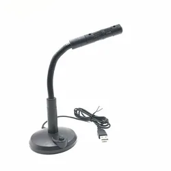 USB Noise - Cancelling Desktop Microphone for Professional Recording and Streaming (Black)