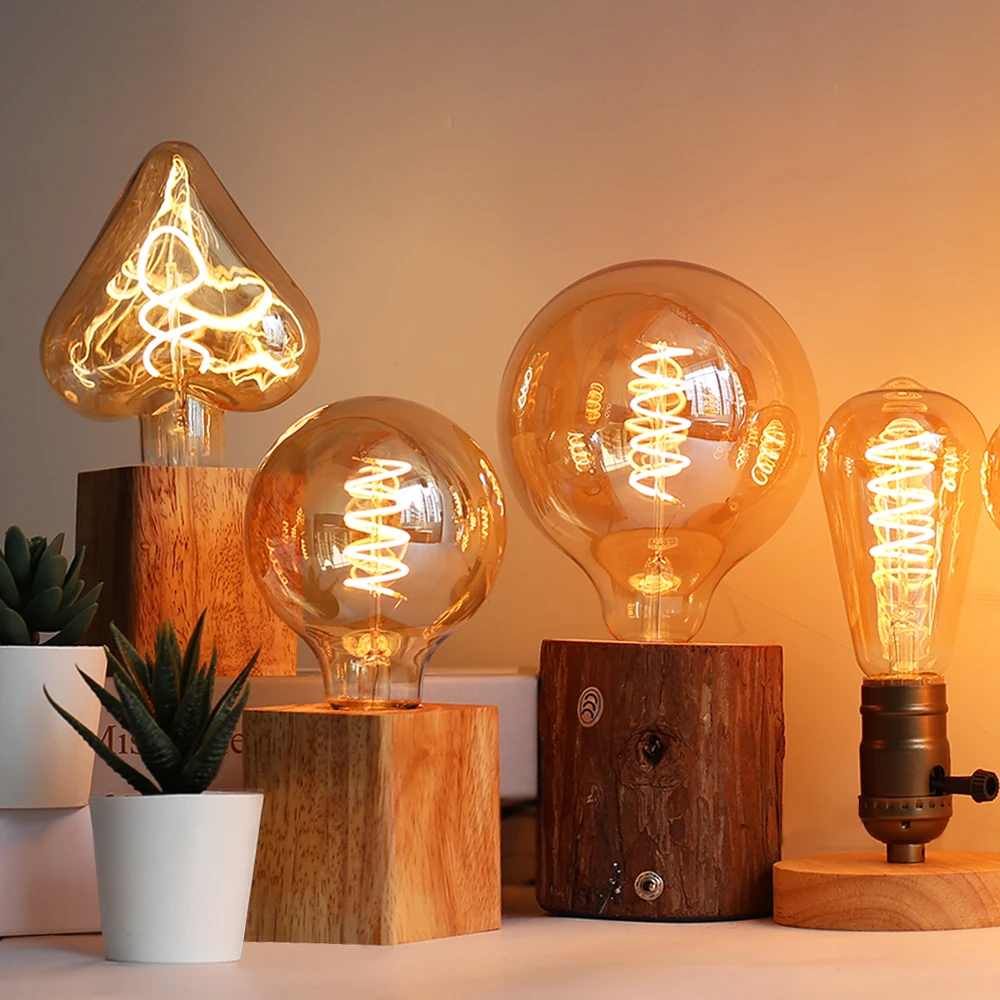 รูปสินค้า หลอดไฟสไตล์ย้อนยุค Vintage Edison LED ตกแต่งบ้าน