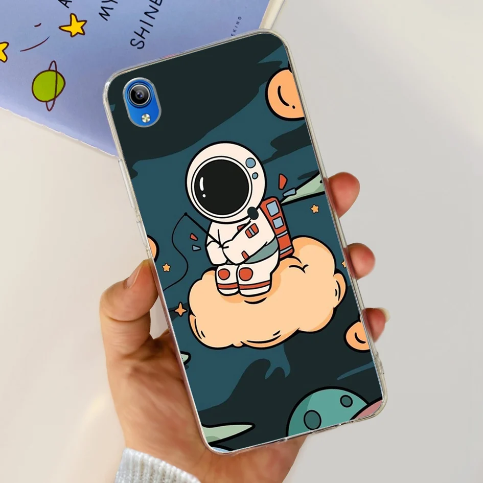 Cute Astronaut Shockproof Silicone Soft Phone Case