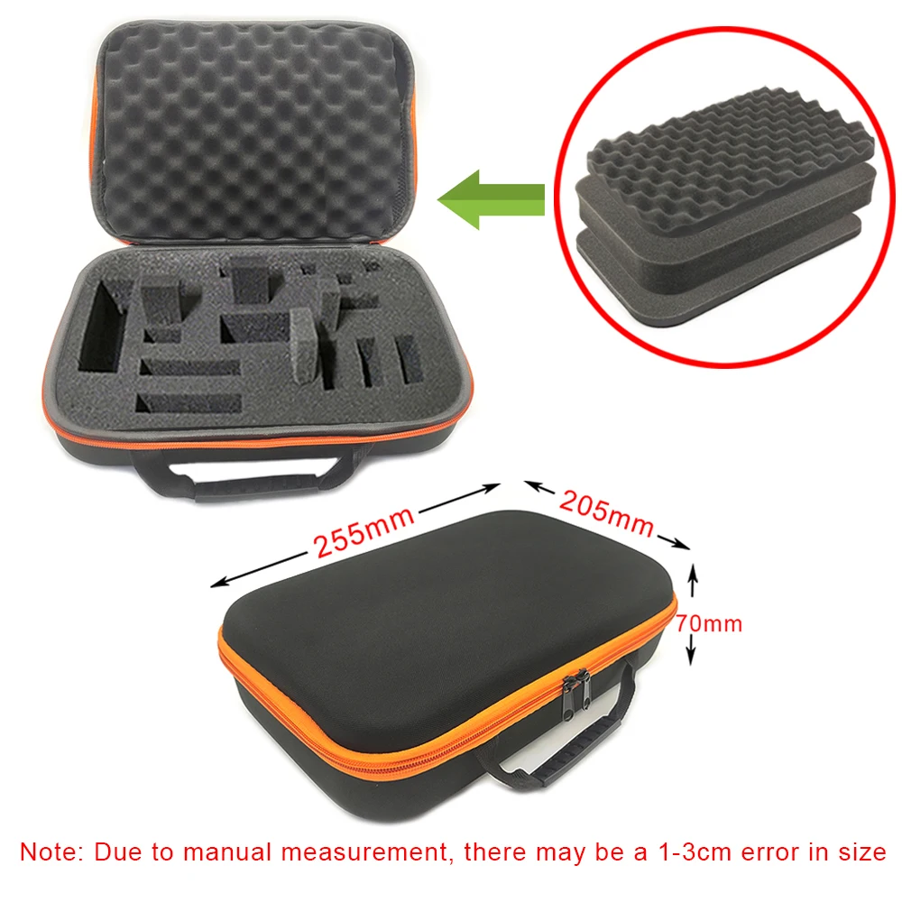 Durable Shockproof Travel Storage Bag with Customizable Foam