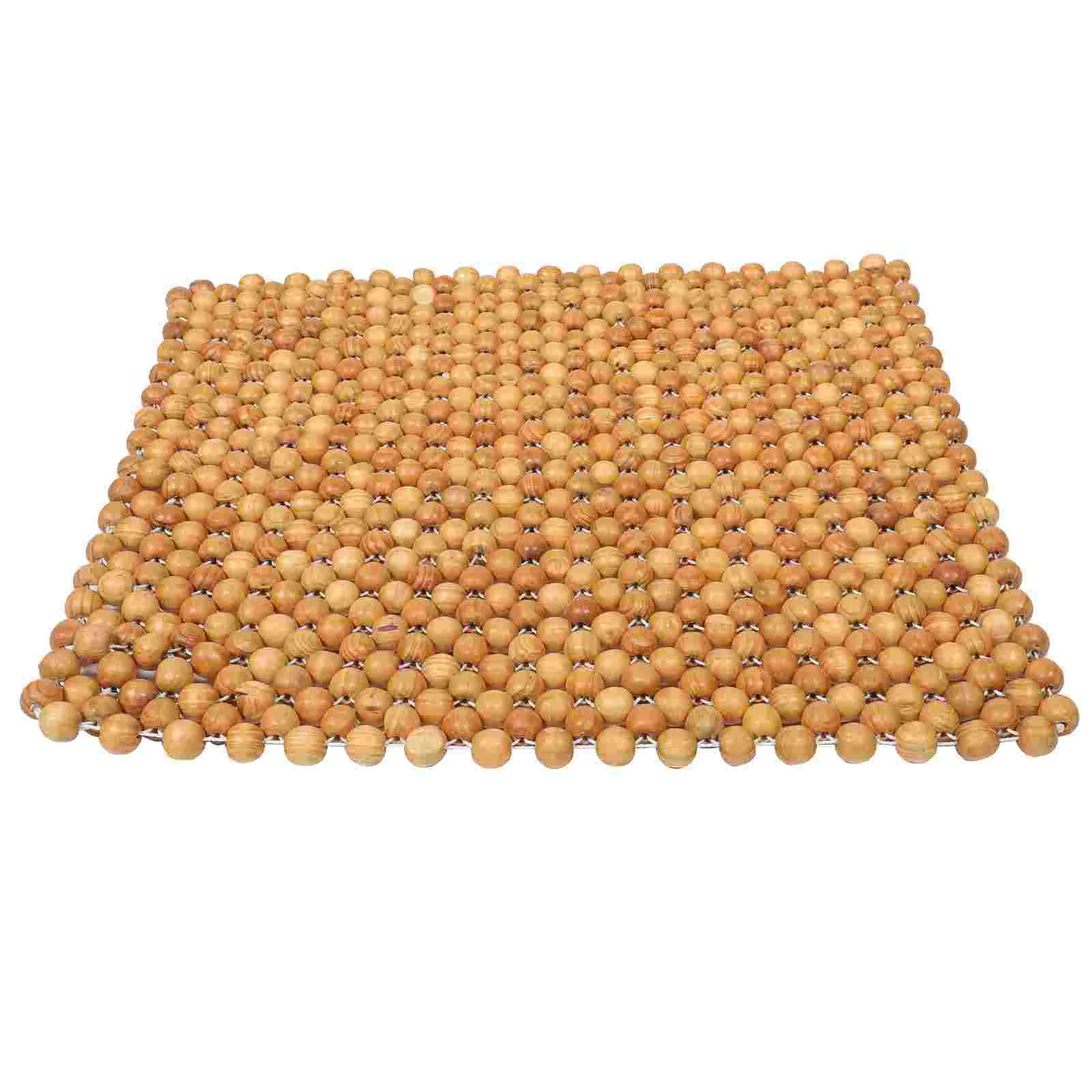 

Car Seat Cooling Pad Car Seat Cooler Square Beaded Seat Cover For Truck Car